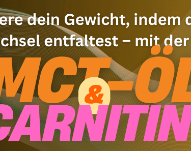 Reduziere dein Gewicht, Stoffwechsel entfalten – mit der Kraft von MCT-Öl und Carnitin