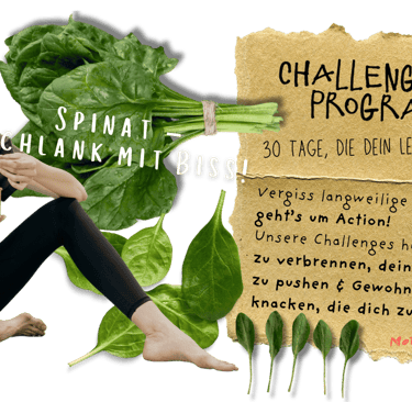 Spinat - schlank mit Biss - Abnehm Challenges