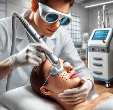 Eliminación de Secuelas de Acné con Laser CO2 Fraccionado