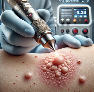 Eliminación de Verrugas con Laser CO2 Fraccionado