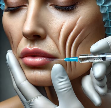 Relleno de Surcos Nasogenianos con Acido Hialurónico