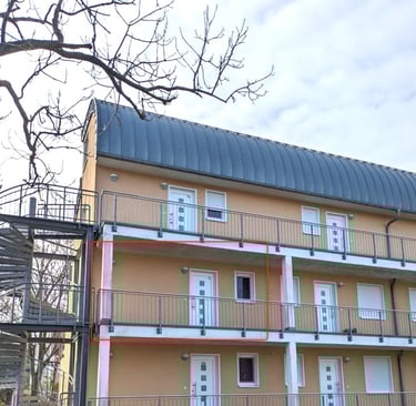 Zugang mit eigener Haustür