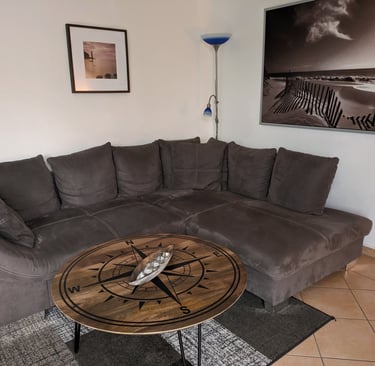 Wohnbereich mit Schlafsofa