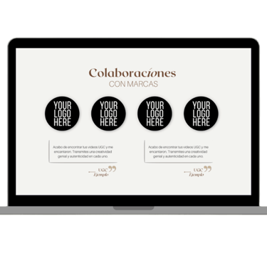 a laptop computer screen displaying a website page with a website pager