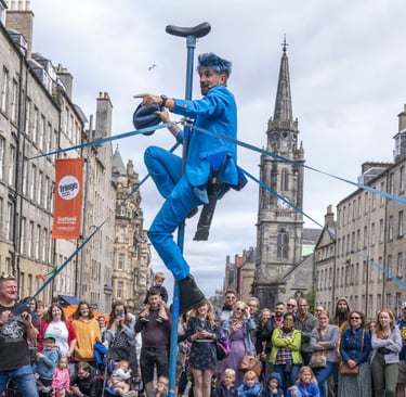 Performer in Fringe festival