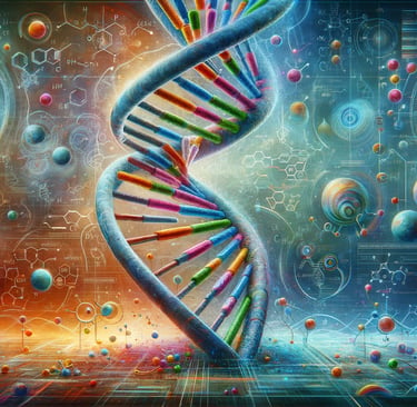 dna structure and a dna string 