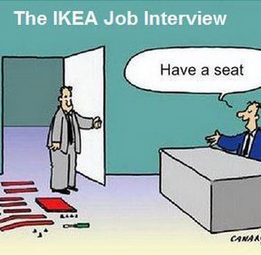 ikea interview cartoon
