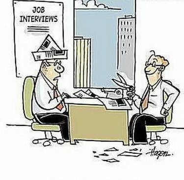 interview strengths cartoon
