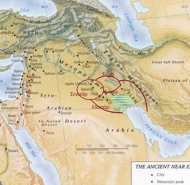 the four kingdoms - allies under the commands of Chedorlaomer (Ge 14:1)  