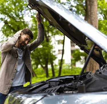 informe de daños ocultos en un coche
