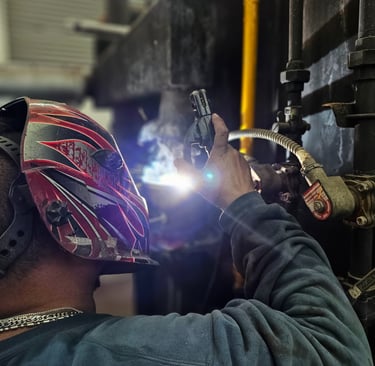 Servicio de mantenimiento- Soldadura