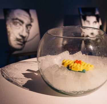 centro de mesa para eventos hecho con rasti corporasti