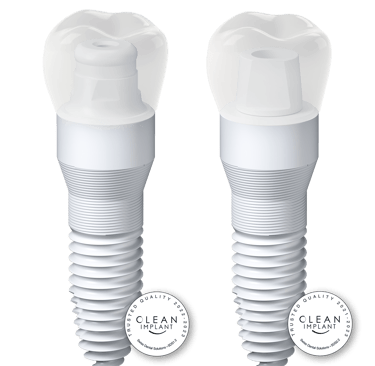 implantes cerámicos clean implant