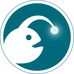 angler editing circular logo