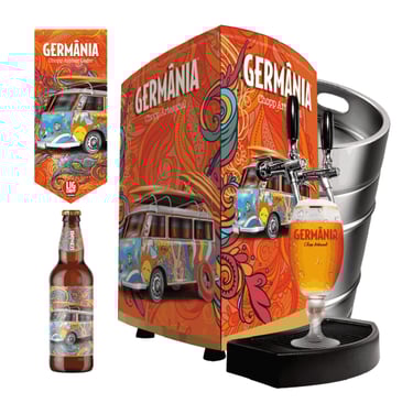 cerveja germania amber larger growler chopp barril delivery indaiatuba