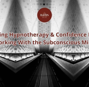 Self Healing Hypnotherapy & Confidence Building: Working With the Subconscious Mind
