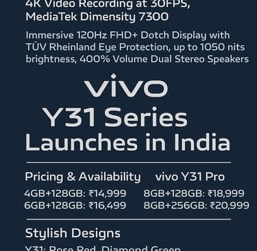 a poster advertising a new product called vivo vivo