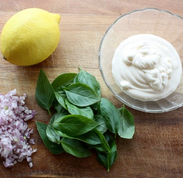 Basil sauce ingredients