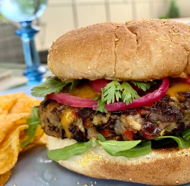 brilliant black bean burger