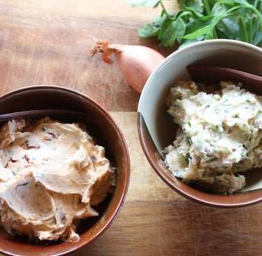 two compound butters