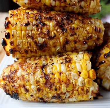 Mexican corn on the cob
