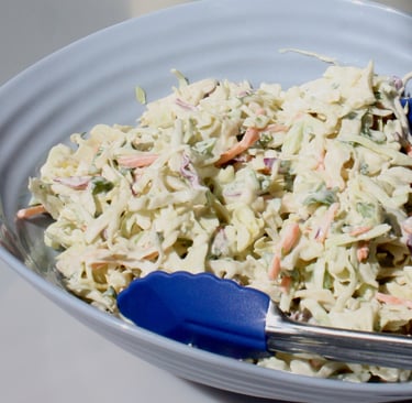 creamy Asian slaw