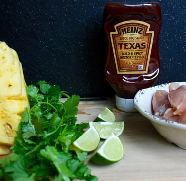 ingredients needed for dirty bird appetizers