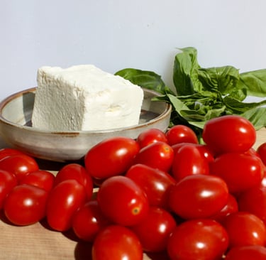 ingredients needed for grape tomato salad