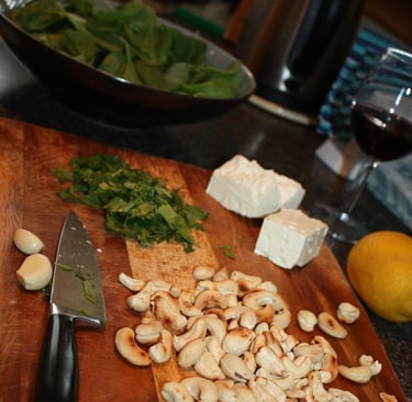 ingredients for salad