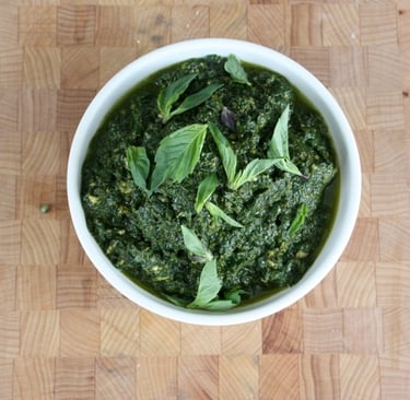 Thai basil pesto