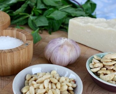 ingredients needed for Thai basil pesto