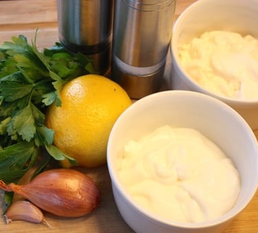 ingredients for magic dip