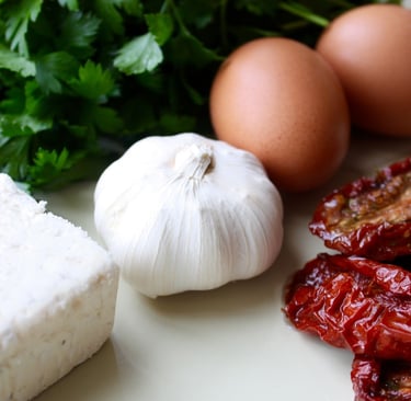 ingredients for Giada's turkey meatloaf