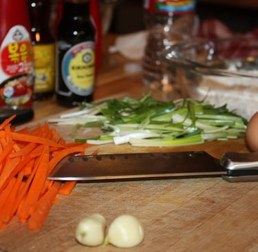 ingredients needed for vegetable pancake