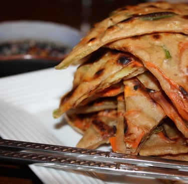 vegetable pancake - pa jun