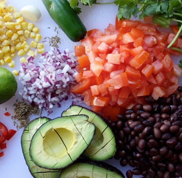 ingredients for sensational summer salsa