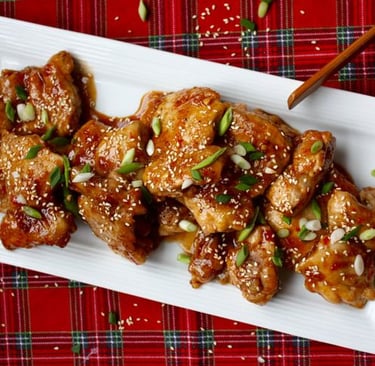 sweet and saucy chicken thighs