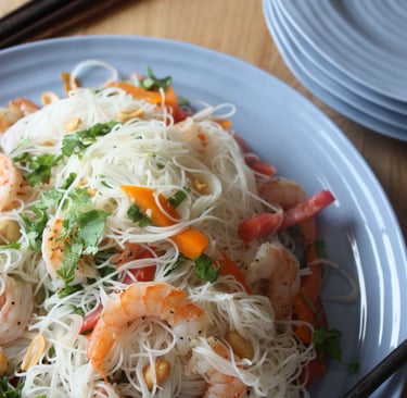 shrimp vermicelli salad