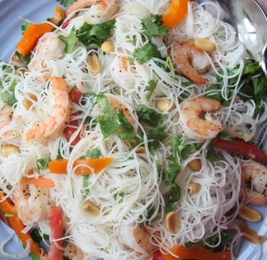 shrimp vermicelli salad