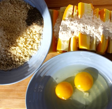 ingredients needed for zucchini fingers