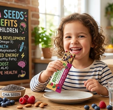 Why Chia seeds are good for kids, benefits of chiaseeds
