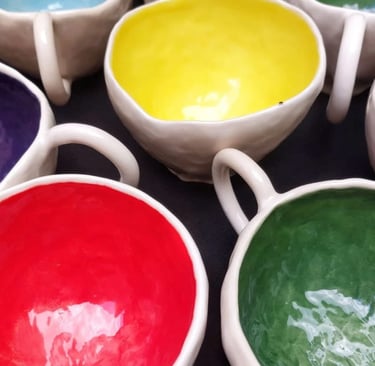 Tazas. Cerámica La Casa de las Arañas