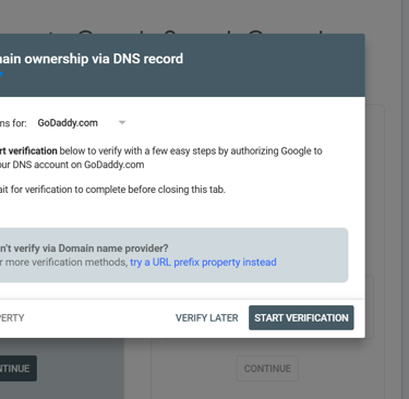 Domain Verification