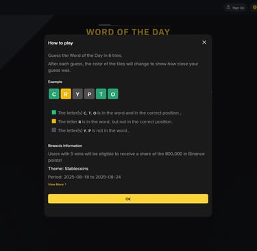 Binance Cryto WODL How to Play Stablecoins