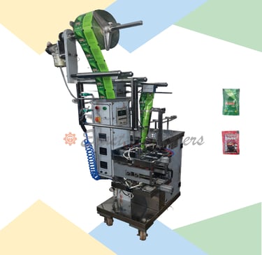 Pneumatic Form fill and Seal Machine with Piston for Liquid Packaging