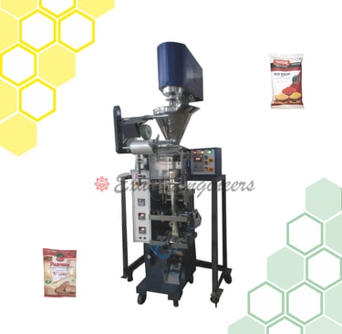 Pneumatic FFS Machine With Servo Auger Filler