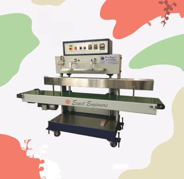 Pneumatic Sealing Machine with Conveyor Belt 