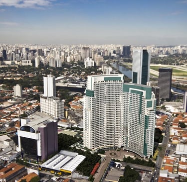 Edifício corporativo onde está localizada a VECapital em São Paulo