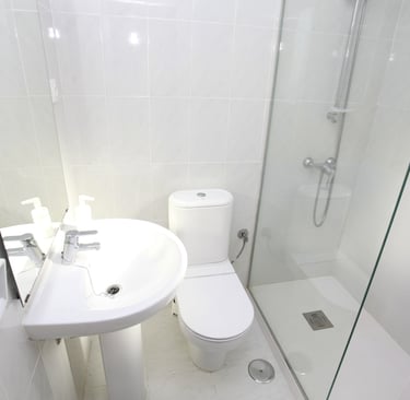 WC con ducha en planta superior