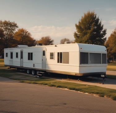 a wooden table with a few antique objects on it